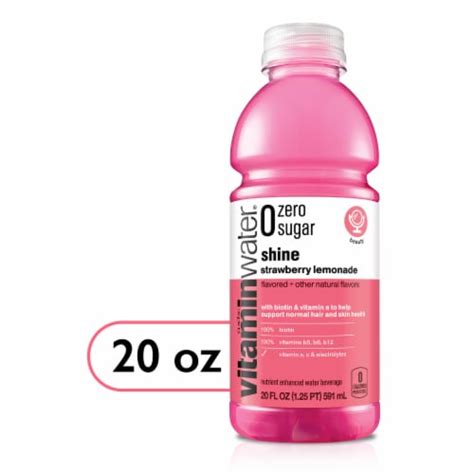 Vitaminwater® Zero Sugar Shine Flavored Bottled Water, 20 fl oz - QFC