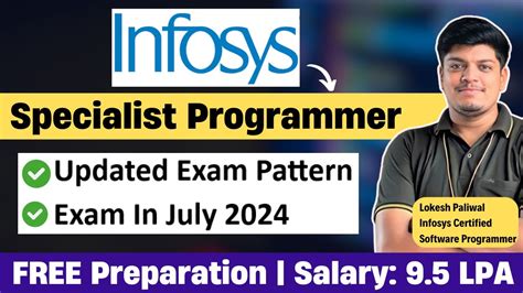 Infosys Specialist Programmer Exam Pattern Infosys Off Campus