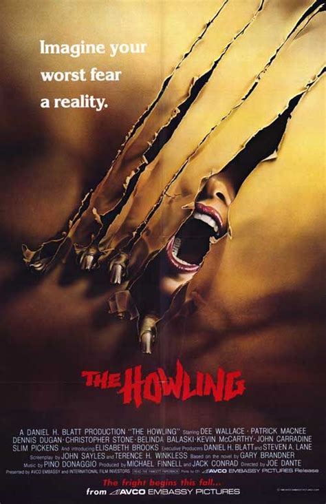 The Howling Movie Poster Creepiest Horror Movies Best Movie Posters