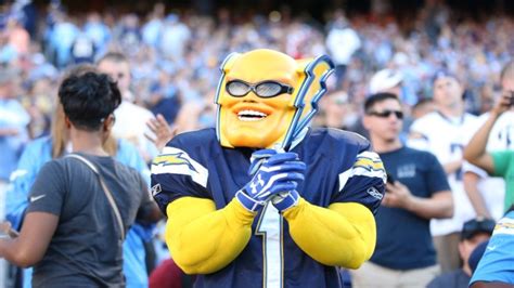 Chargers Mascot Becomes A Meme After Nfl Hof Shows Image Of Him Paying