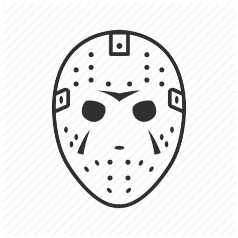 Free Jason Voorhees Hockey Mask Svg 277 Popular Svg File