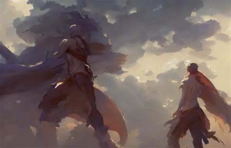 Greg Manchess Concept Art Of A The Blessed Elemental Stable Diffusion