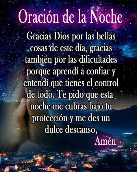 Oración De La Noche Frasespw