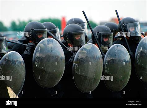 A Training Session In Riot And Crowd Control By Some Units Of The