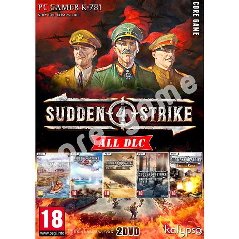 Sudden Strike 4 All Dlc แผ่นเกมส์ แฟลชไดร์ฟ เกมส์คอมพิวเตอร์ Pc โน๊ต