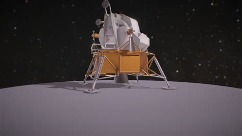 apollo  moon lander buy royalty   model  tankstorm eae