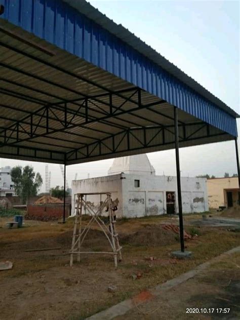 Prefab Mild Steel Industrial Shed Fabrication Service For Factory At