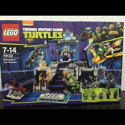 Lego 79122 Tmnt Shredders Lair Rescue Hobbies And Toys Toys And Games On