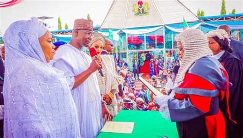 Photos Abdullahi Sule Sworn In As Nasarawa Governor