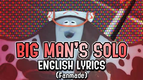 Splatoon 3 Anarchy Poisons Boar Mix Big Mans Solo ENGLISH LYRIC