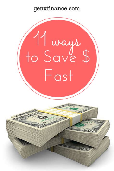 How To Save Money Fast Gen X Finance