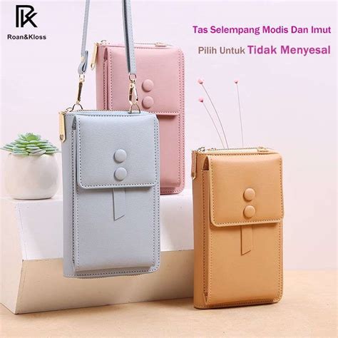 Jual Tas Hp Wanita Tas Selempangan Wanita Tas Cantik Bahan Kulit Pu