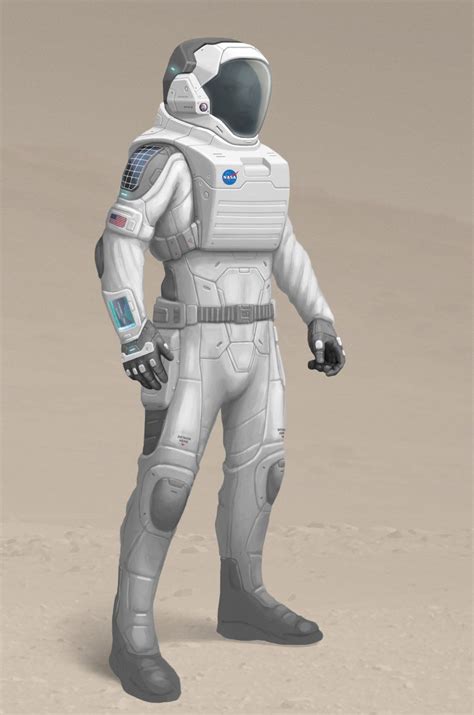 Eva Suit Stan Choi Space Suit Sci Fi Characters Armor Concept