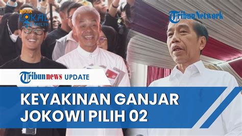 Tanpa Ragu Ganjar Yakin Jokowi Pilih Prabowo Gibran Bukan Dirinya Dan