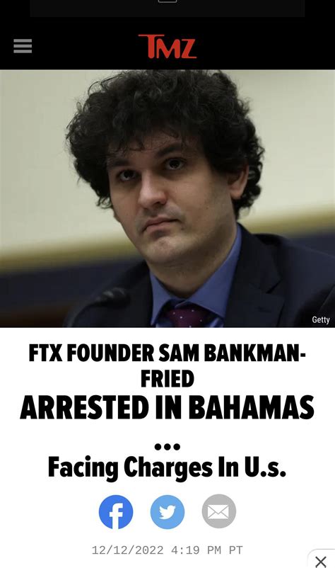 🚨 Sam Bankman Fried Arrested In Bahamas Repstein