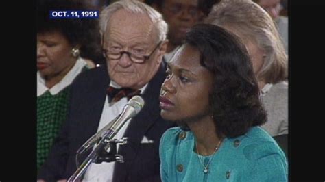 Oct 11 1991 Clarence Thomas Anita Hill Testify On Capitol Hill