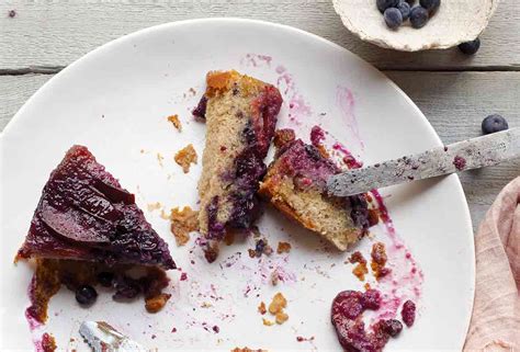 Plum Blueberry Upside Down Cake Recipe Leite S Culinaria