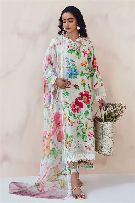 Latest Floral Printed Dresses Designs By Nureh Collection