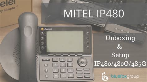 Shoretel Mitel Ip Ip Unboxing And Setup Of The Latest Voip