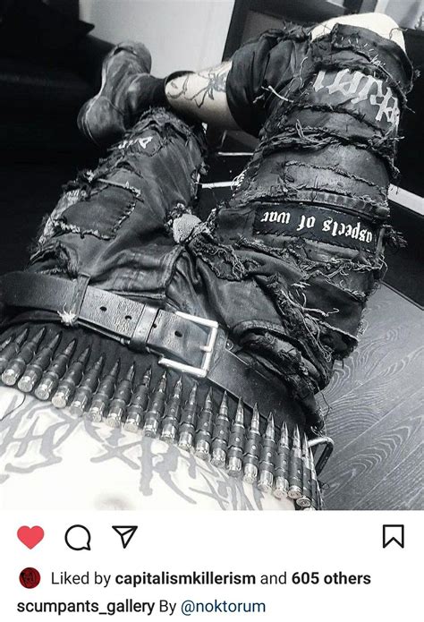 Pin By Andrew On Inspo Idk Crust Punk Punk Fashion Diy Zombie Clothes