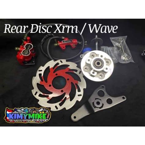 Okimura Rear Disc Brake Conversion Kit For Wave Xrm Shopee Philippines