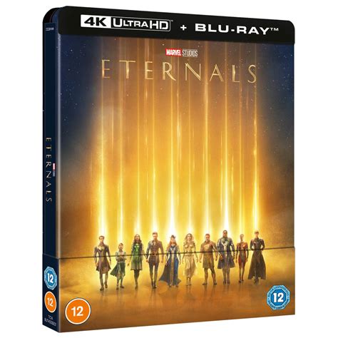 Marvel Studio's Eternals Zavvi Exclusive 4K Ultra HD Steelbook ...