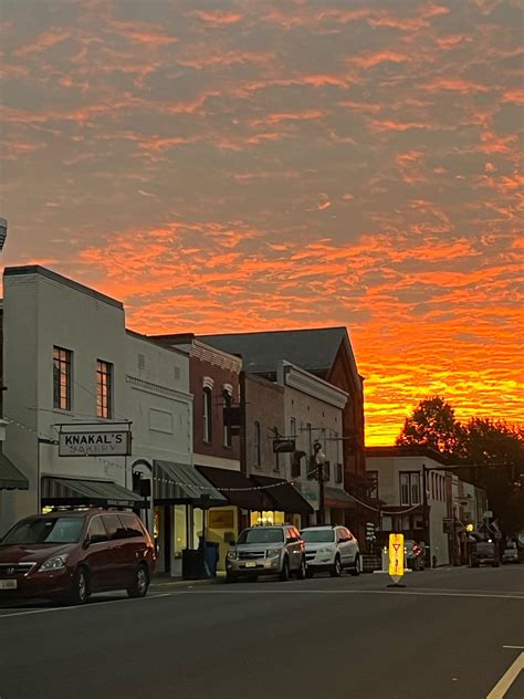 Early Morning Culpeper Davis Street Donuts Run Rvirginia