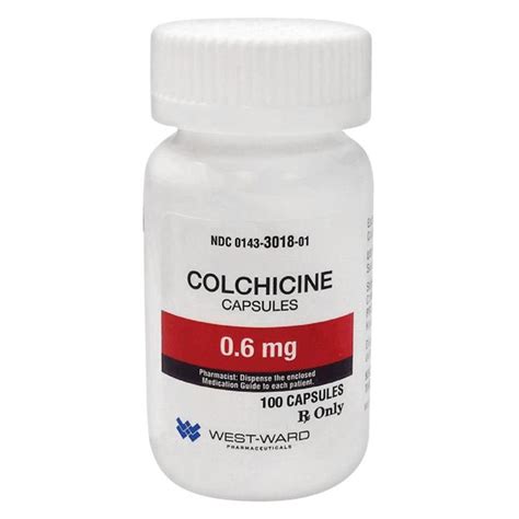 COLCHICINE 0 6MG RX Products