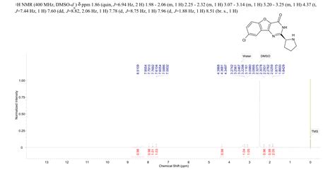 Benzofuro 3 2 D PyriMidin 4 3H One 8 Chloro 2 2S 2 Pyrrolidinyl