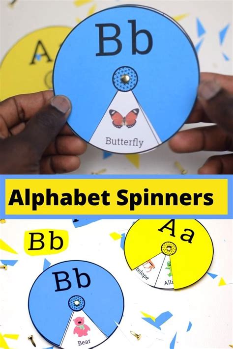 Alphabet spinners – Artofit