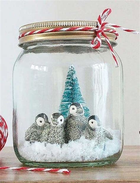 C Mo Decorar Con Tarros De Cristal En Navidad Ideas Diy Snap A Thing