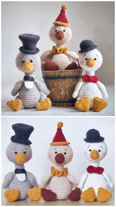 The Best Amigurumi Goose Crochet Patterns P E N G U I N H O B B I E S