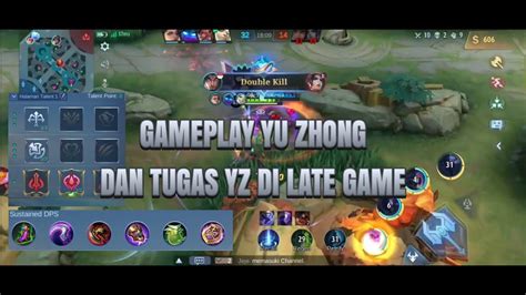 Tugas Yu Zhong Di Late Game Lock Mm Dan Mage Musuh Mobilelegends Yuzhong Mlbbcreator