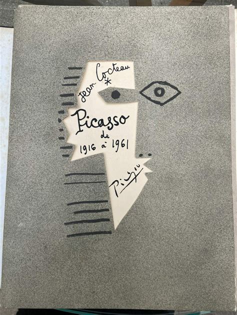 Portafolio De Jean Cocteau Y Pablo Picasso Picasso De 1916 A 1961