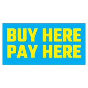 Buy Here, Pay Here Banners | Printastic