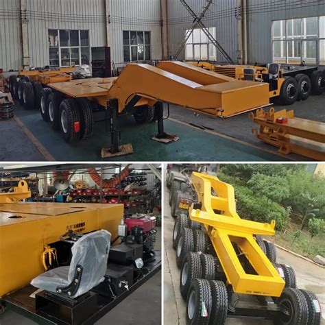 Concrete Precast Girder Transporter Vehicle Bridge Beam Trailer For