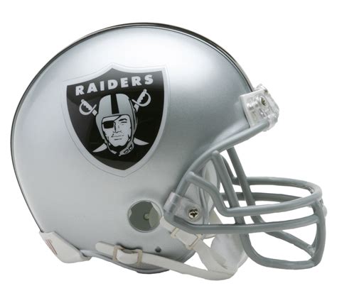 Riddell Oakland Raiders Mini Football Helmet - Fitness & Sports - Fan ...