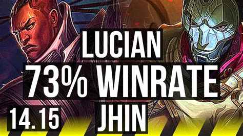 LUCIAN Yuumi Vs JHIN Seraphine ADC 73 Winrate 12 1 1