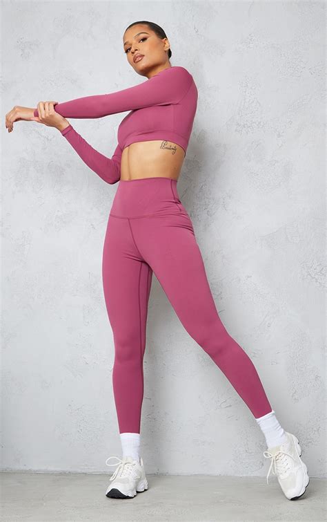 Plum Sculpt Luxe Super High Waist Gym Leggings Prettylittlething Usa