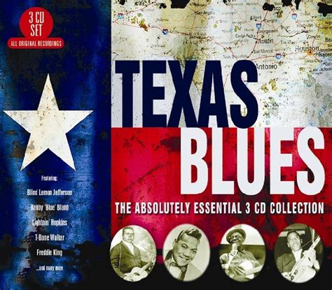 Bluebeat Music Texas Blues 3cds Absolutely Essential Big3120 1500