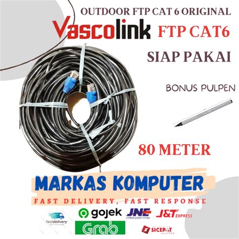 Jual Kabel Lan Cat Stp Ftp M Outdoor High Speed Siap Pakai Meter