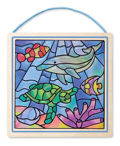 Melissa And Doug Stained Glass Made Easy Ocean Macys