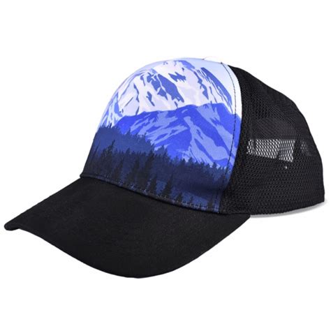 Sublimated Low Profile Trucker Hat - Concept Design Studios, Bozeman Montana