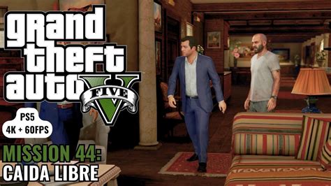 GTA 5 Mission 44 Caida Libre PS5 4K 60FPS YouTube