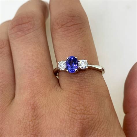 Tanzanite Diamond Ring Chique To Antique Jewellery