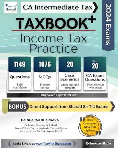 Taxbook Income Tax Practice Questions Mcqs Case Scenarios