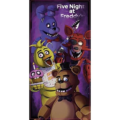 Five Nights At Freddy S Beach Towel Freddy Fazbear S Design