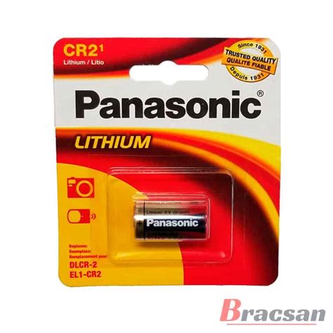 Pila De Litio Voltios Panasonic Cr Bracsan