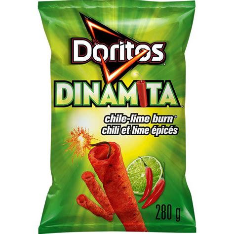 280g Doritos Dinamita Chile Lime Burn Rolled Tortilla Chips Mart31