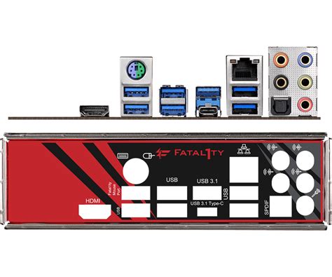 Asrock Fatal Ty X Gaming K Motherboard Specifications On